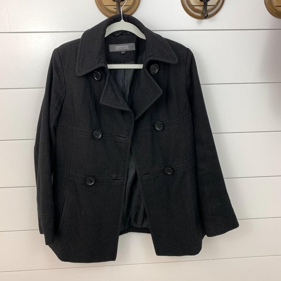 Kenneth Cole Double Breasted Peacoat - Picture 2 of 5